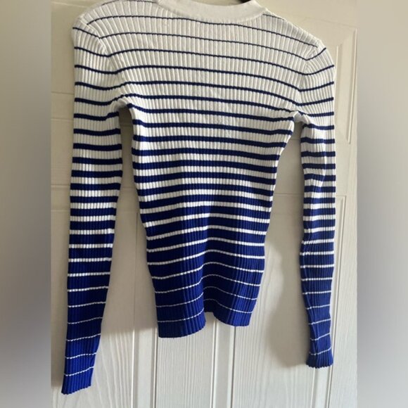 Milly Stipped Stretchy Longsleeve Shirt - Picture 9 of 9